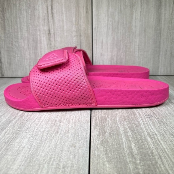 Adidas Pharrell Williams Chancletas HU Pink Sandals Shoe FV7289 Men’s Size 12 main image 10